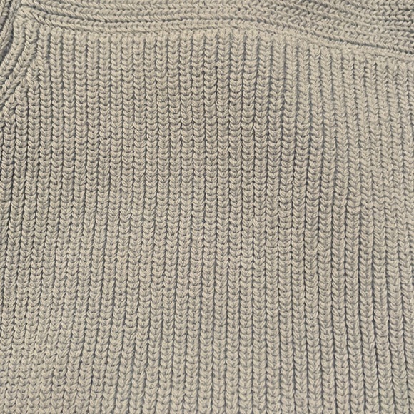 NWT / NWOT Aritzia Wilfred New Cayenne Knit Tie Back Top blue - Picture 4 of 5